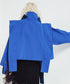 Draped Cutout Shoulder Jacket
